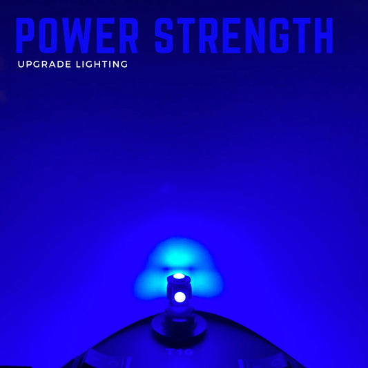 W5W Bulbs LED 5 Smd Blue 24V