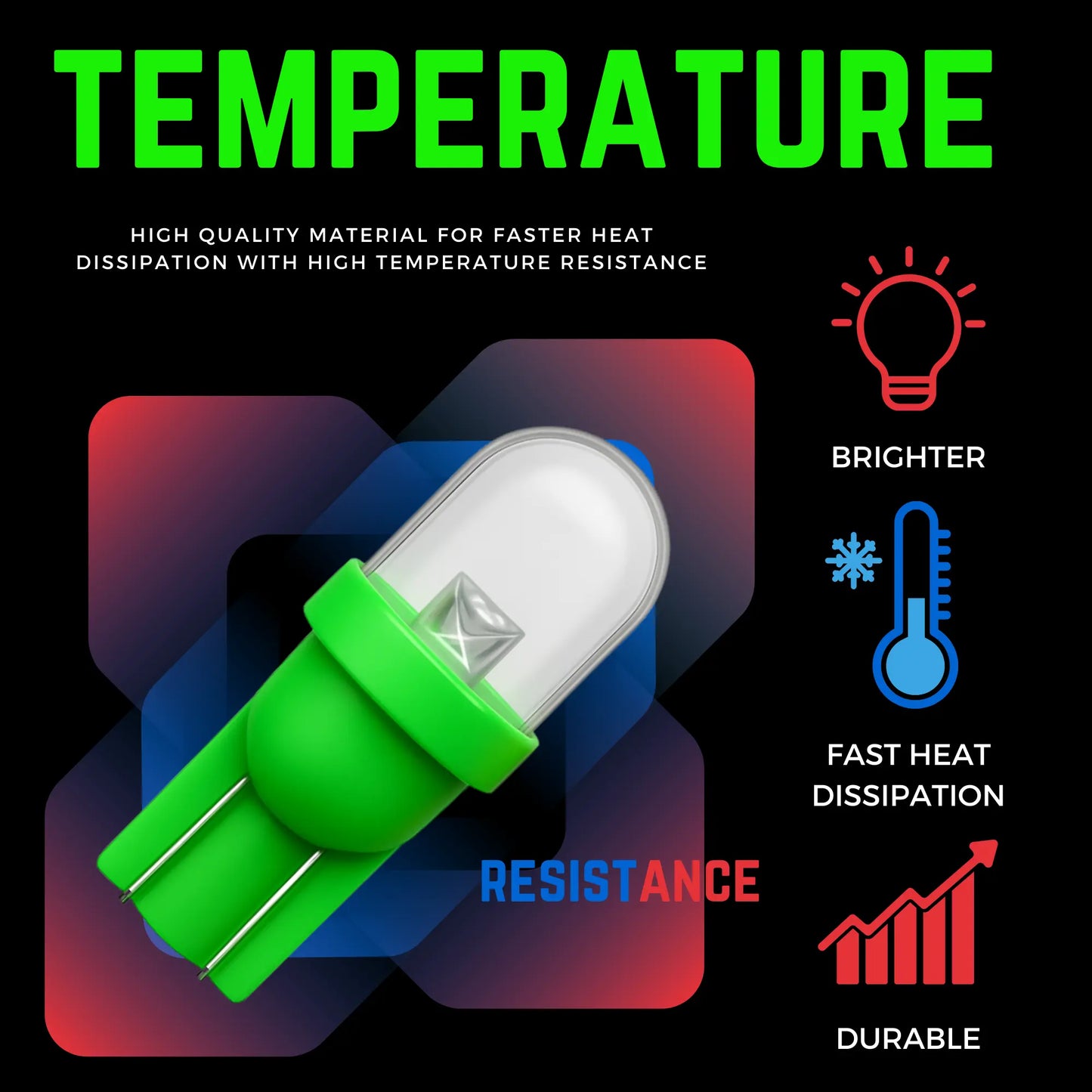 Colour Temperature For 501 Led Bulbs - Argo