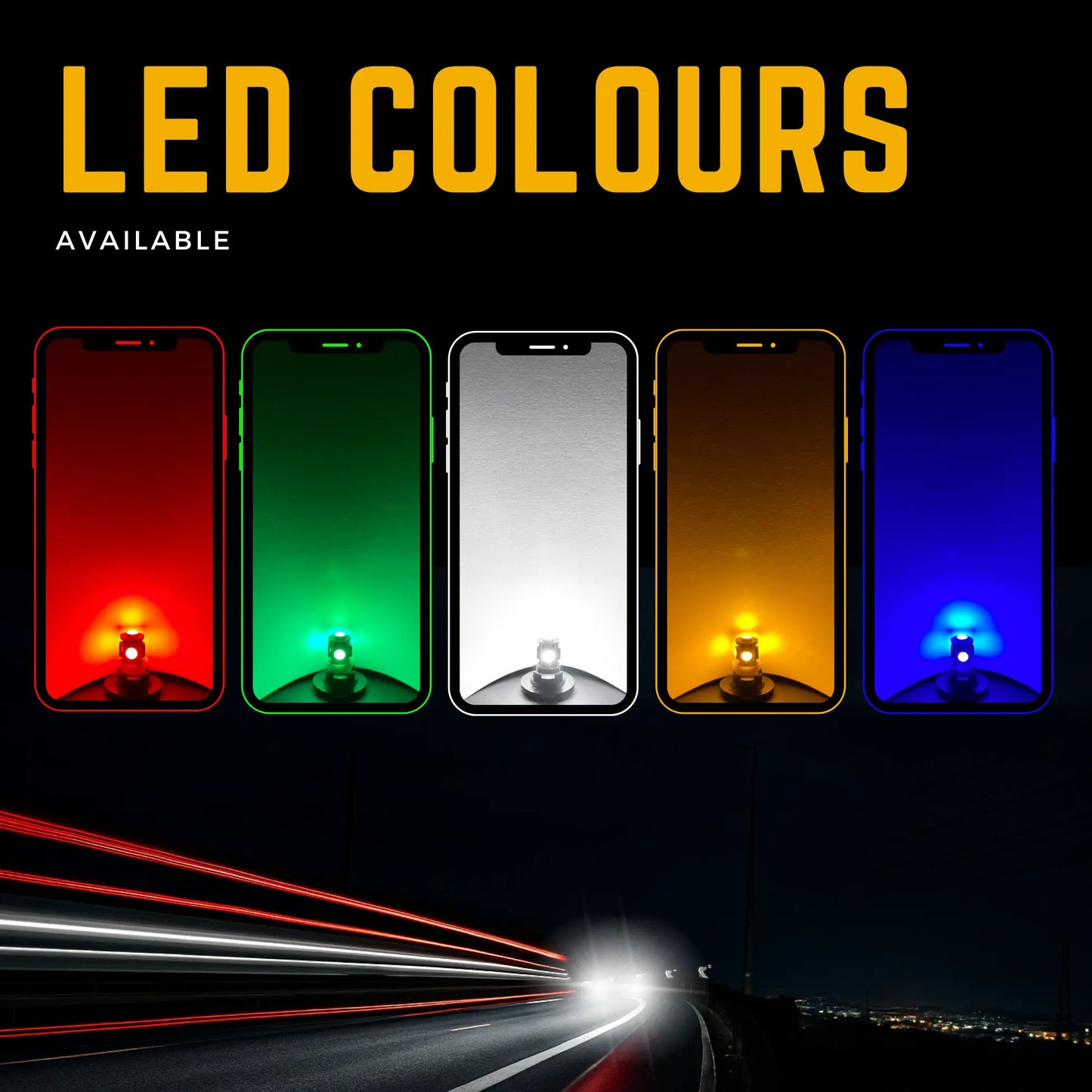 Other W5w Colours Available - Argo