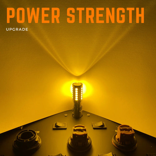 PY21W Bulbs LED 33 Smd Amber 12V