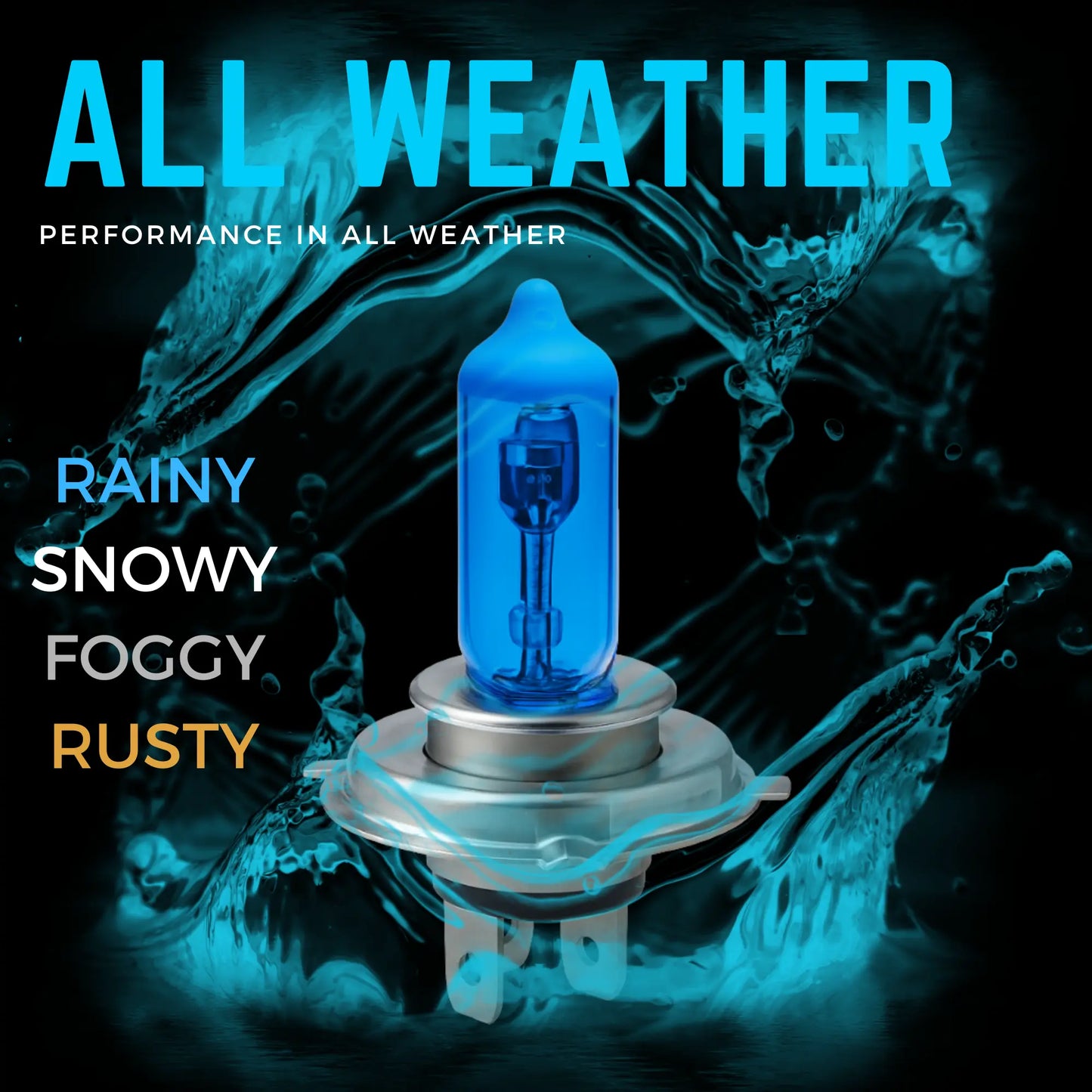 H4 Xenon White Performance In All Weather - Argo