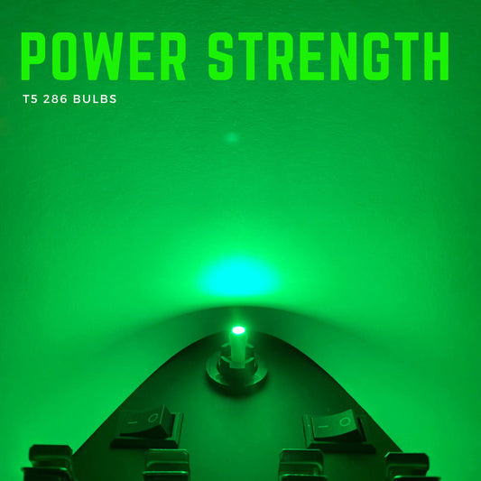 T5 Led Bulb Smd Green 12v
