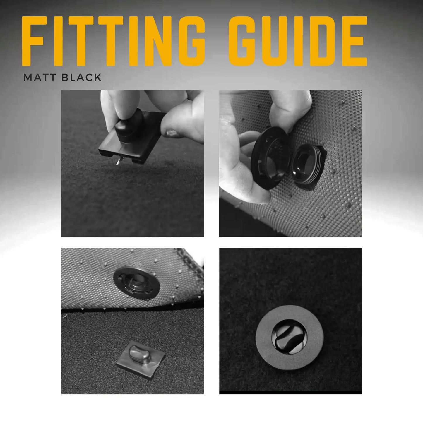 Fitting Guide Mat Clips - Argo
