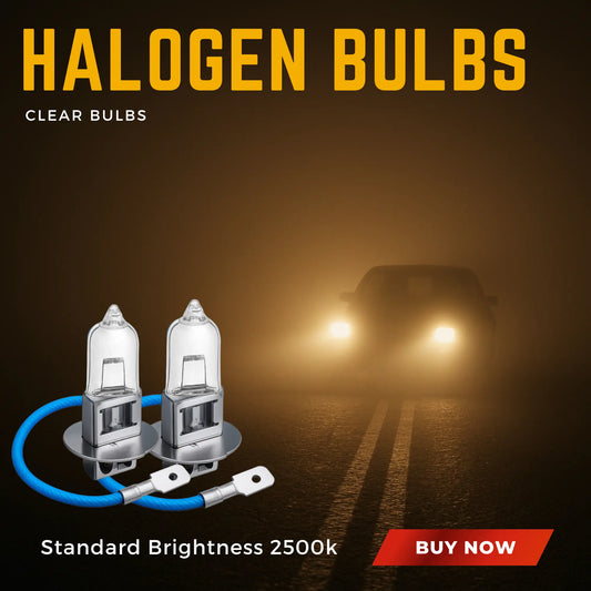 H3 Bulbs 55w Halogen 12v