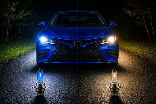 H4 headlight bulbs including LED halogen and xenon options from Argo Automotive Lighting