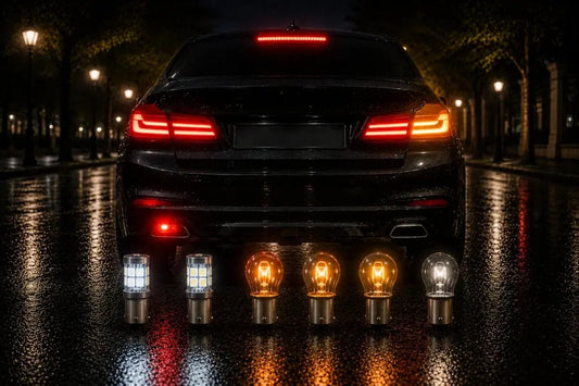 P21W bulbs including 382 1156 LED and halogen options from Argo Automotive Lighting