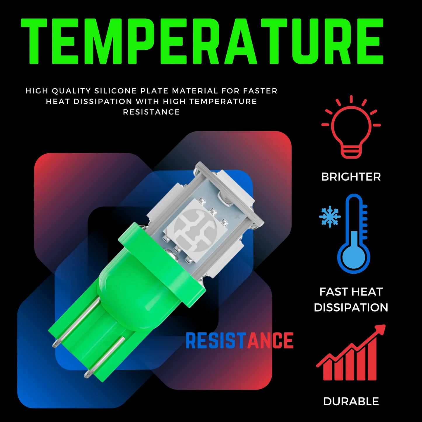 Colour Temperature For 501 Led Bulbs - Argo