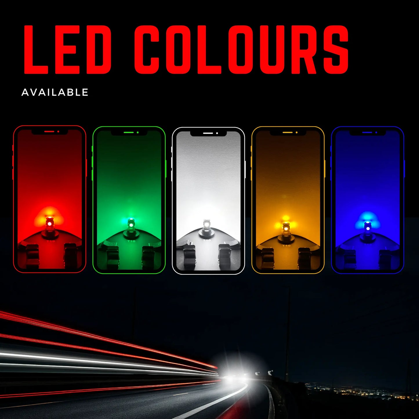 Other W5w Colours Available - Argo
