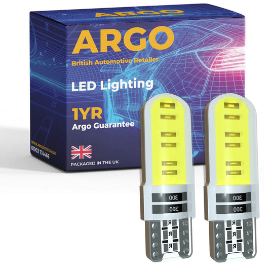 W5W Bulbs LED Silica Canbus White 24V Argo