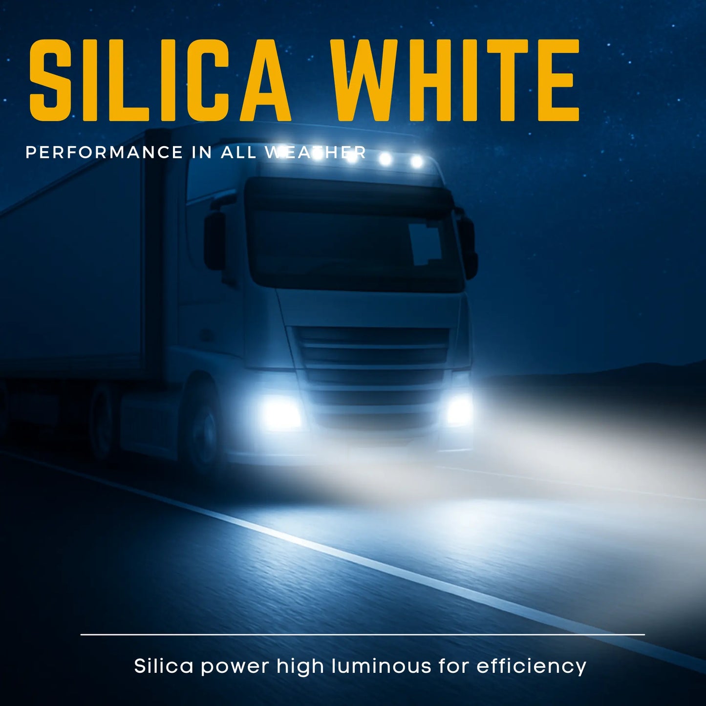 Bright White Sidelights At Night - Argo