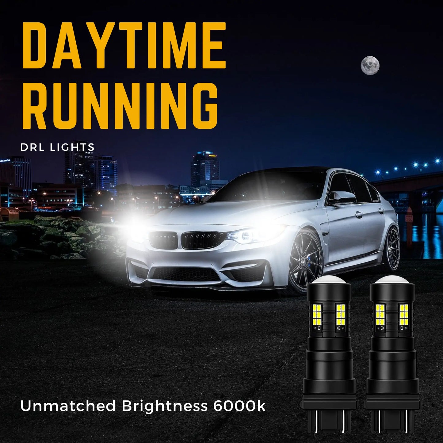 Drl 180 Led White Bulbs - Argo