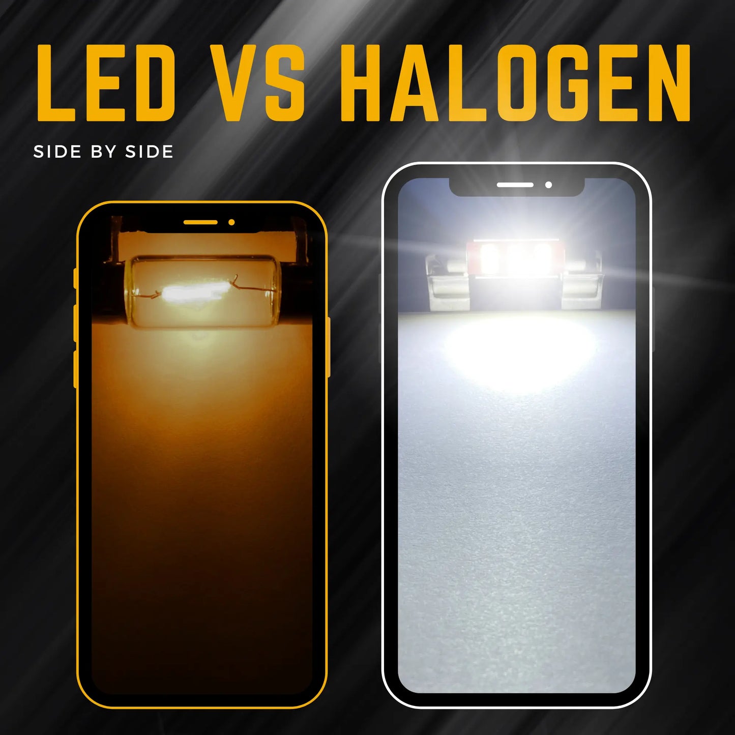 Festoon Led vs Halogen  - Argo