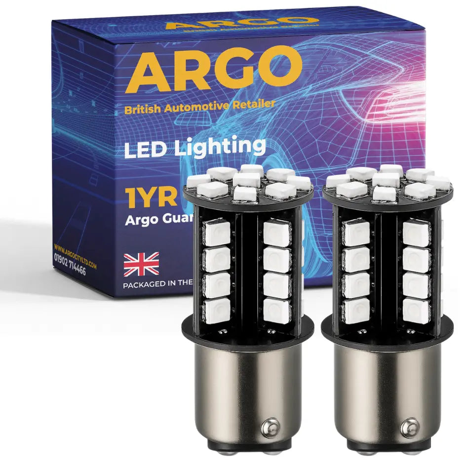 P21 5W Bulbs Led 44 Smd Red 12V Argo