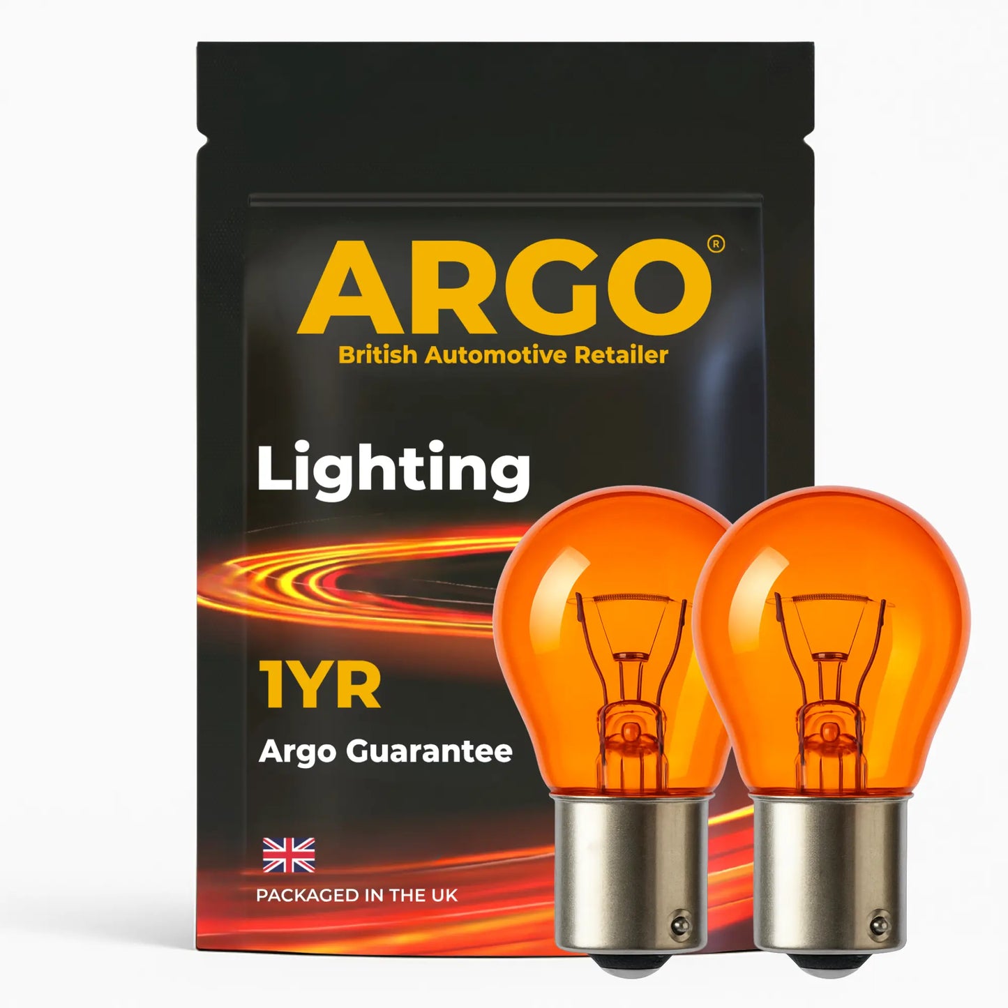 P21w Amber Halogen Bulb - Argo