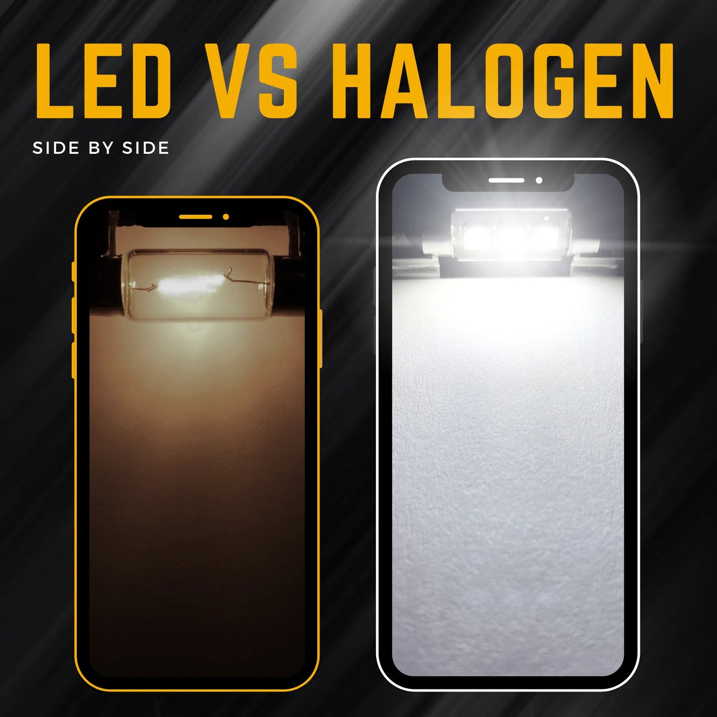 Festoon Led vs Halogen  - Argo