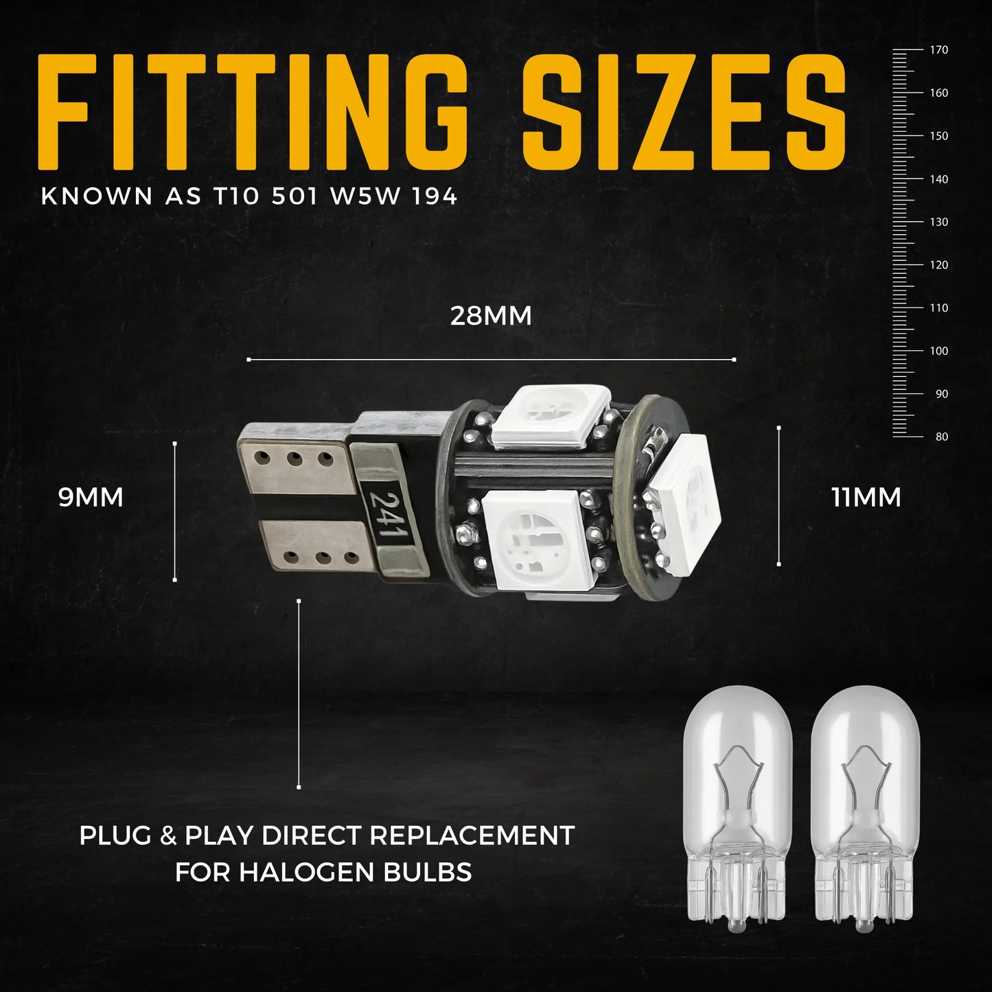 501 Bulb Dimensions - Argo