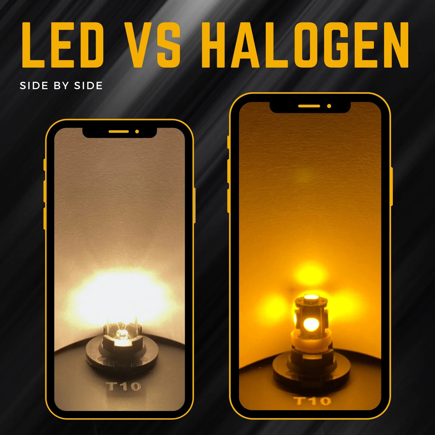T10 Led vs Halogen  - Argo