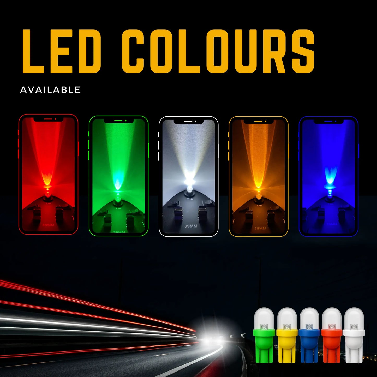Other W5w Colours Available - Argo
