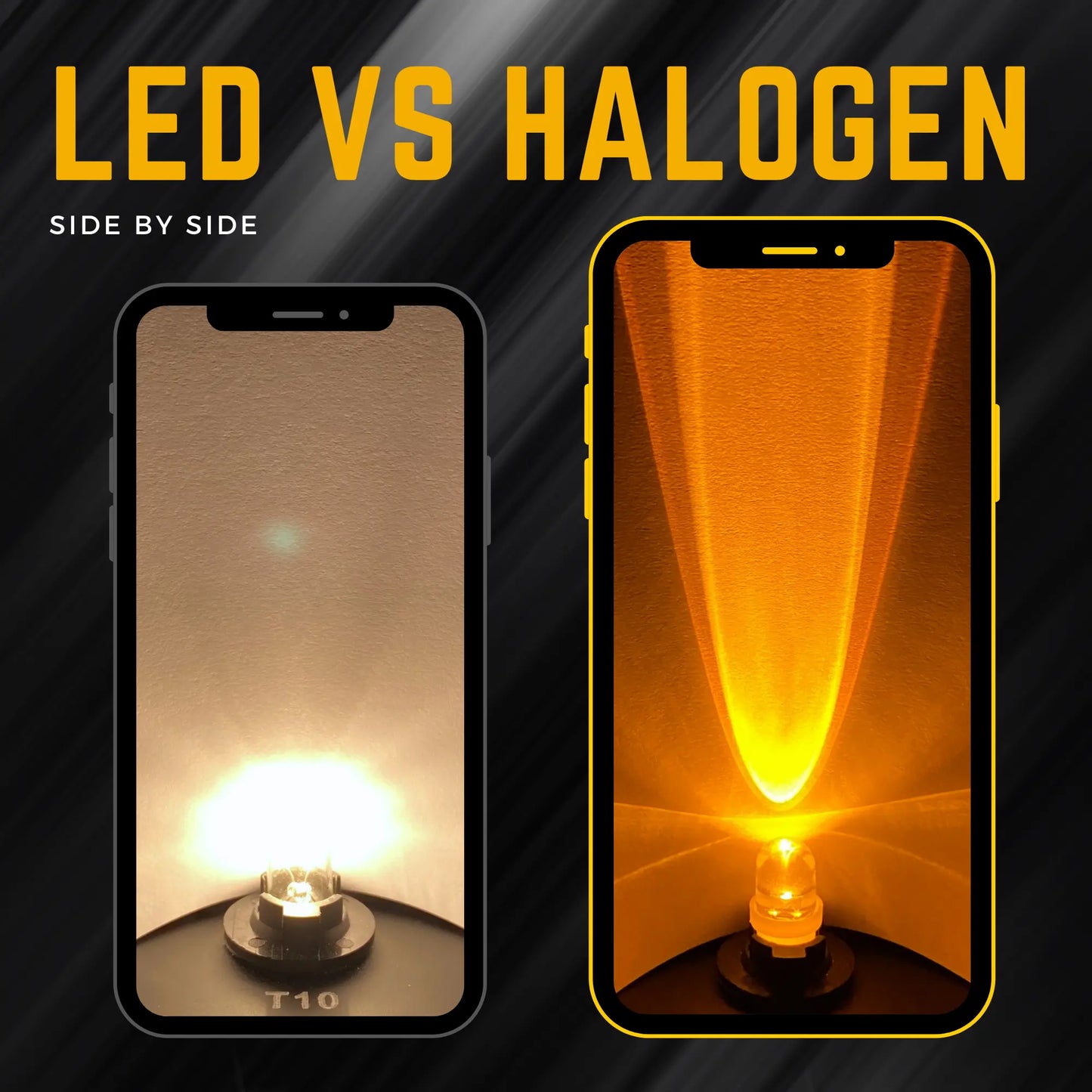 T10 Led vs Halogen  - Argo