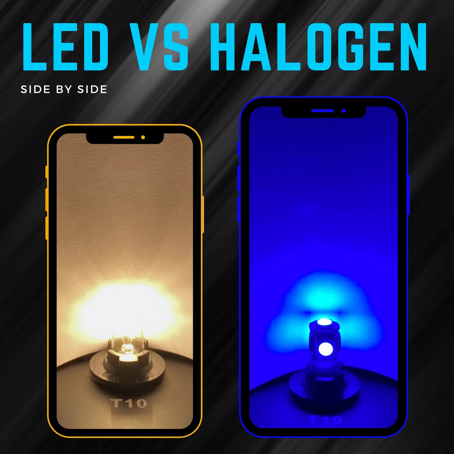 T10 Led vs Halogen  - Argo