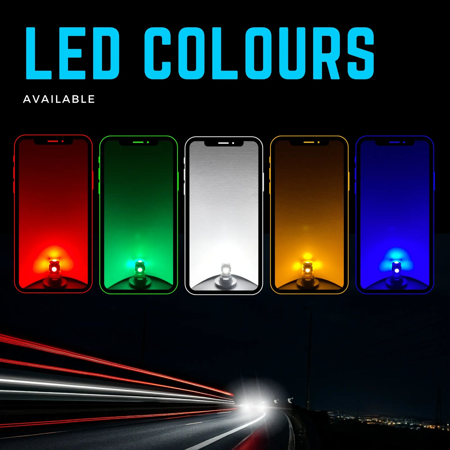 Other W5w Colours Available - Argo