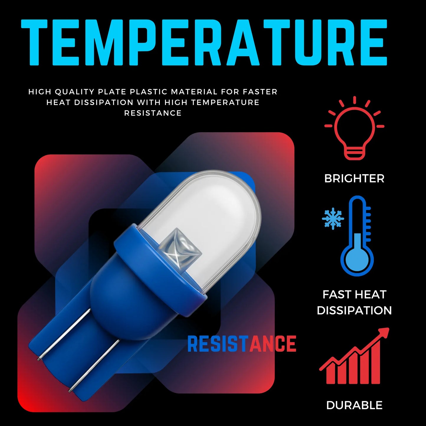 Colour Temperature For 501 Led Bulbs - Argo