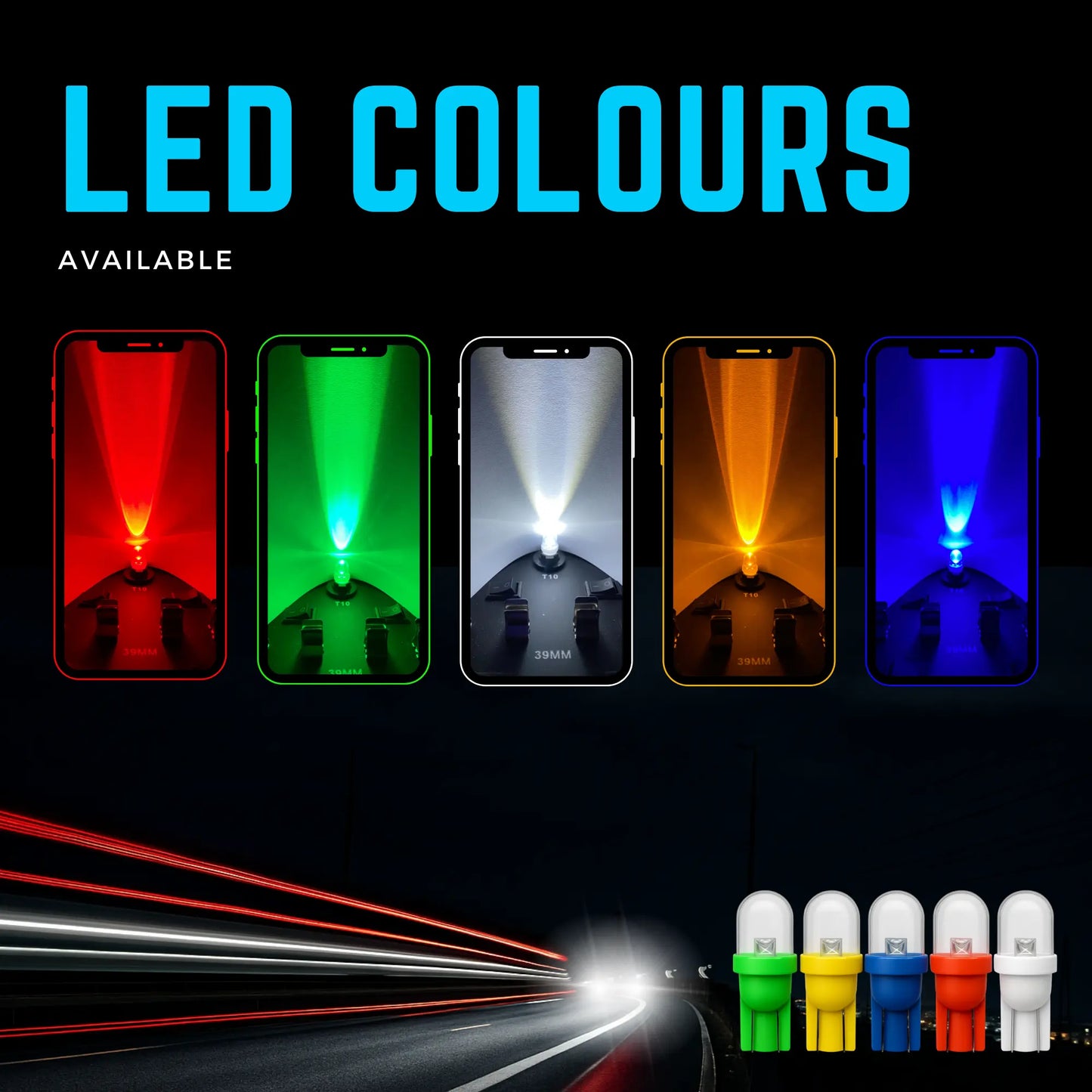 Other W5w Colours Available - Argo