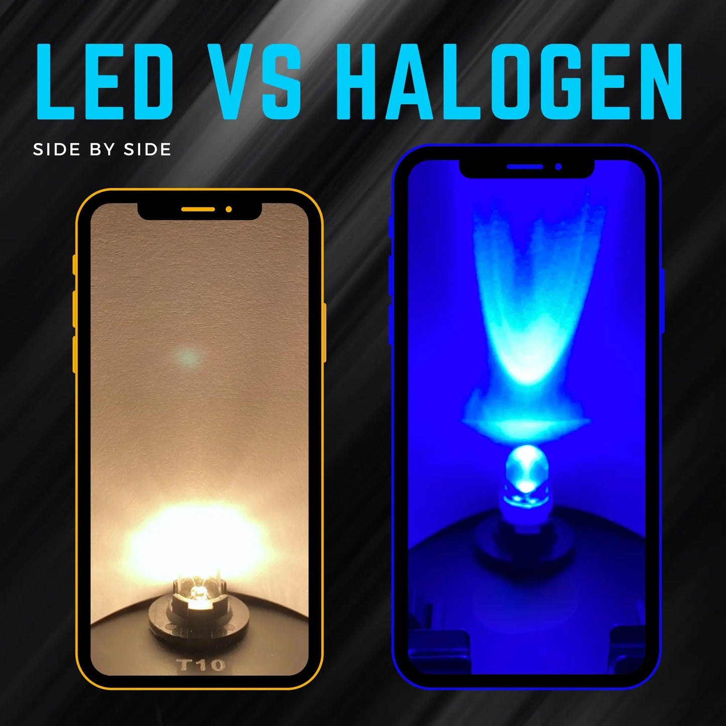 T10 Led vs Halogen  - Argo