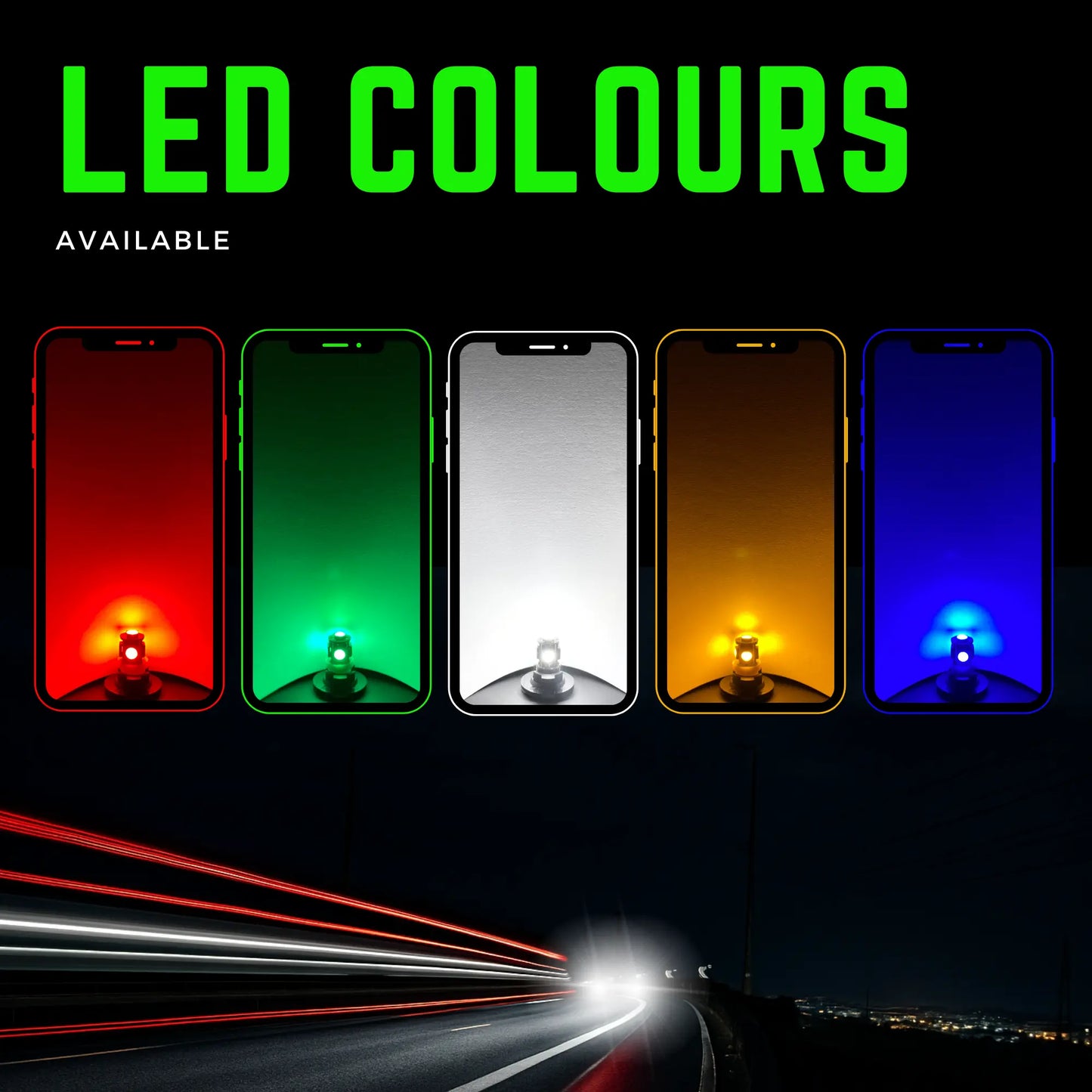 Other W5w Colours Available - Argo