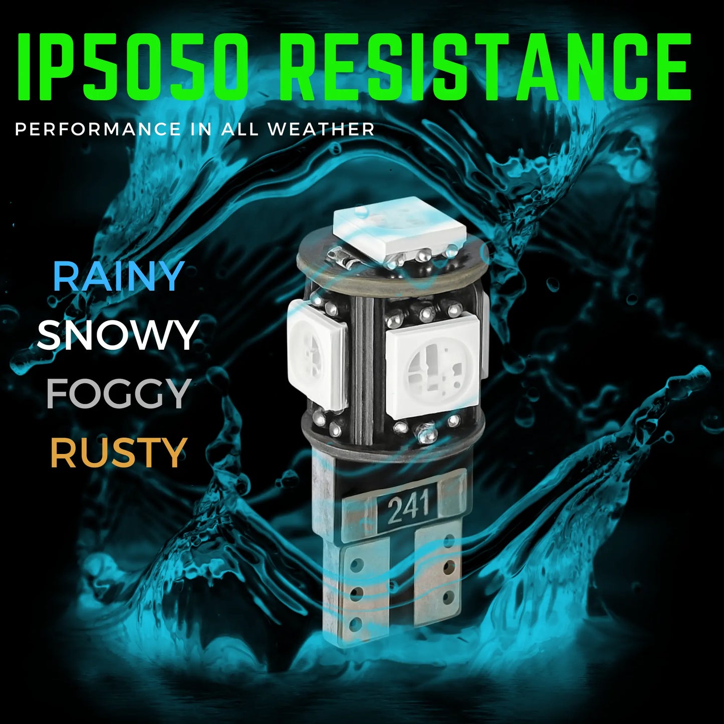 T10 Bulb Suitable In All Weather Conditions - Argo