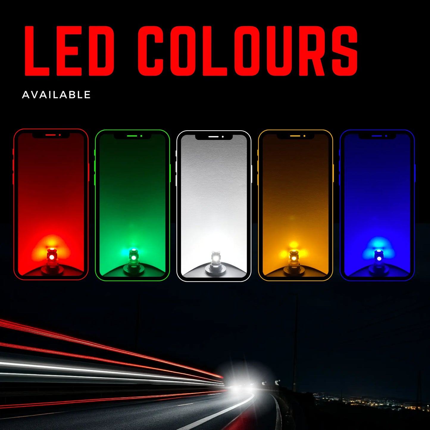Other W5w Colours Available - Argo