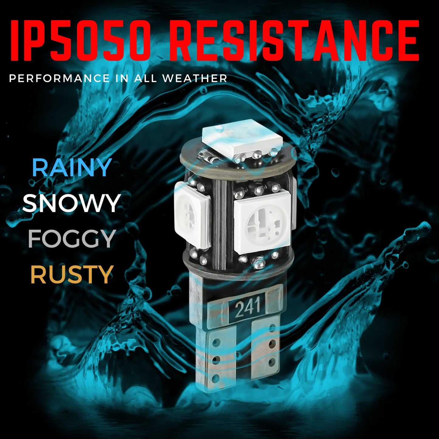 T10 Bulb Suitable In All Weather Conditions - Argo