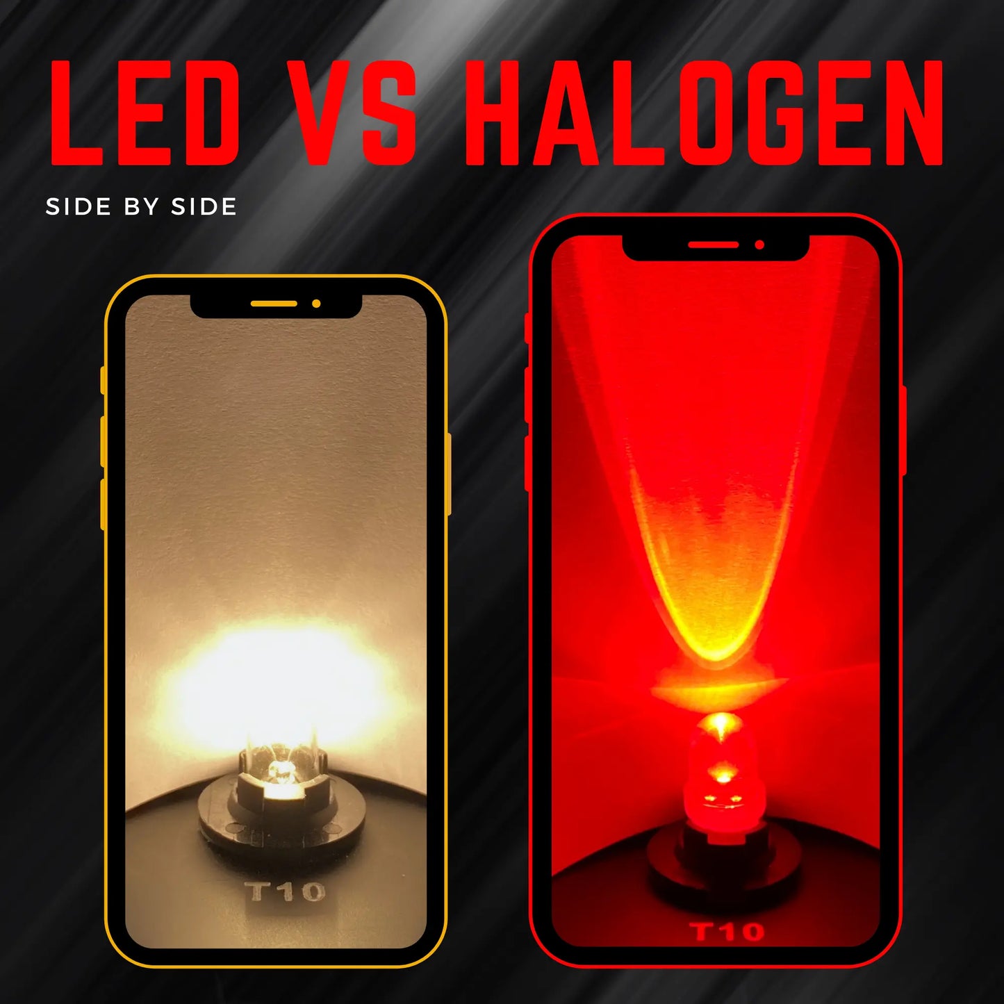 T10 Led vs Halogen  - Argo