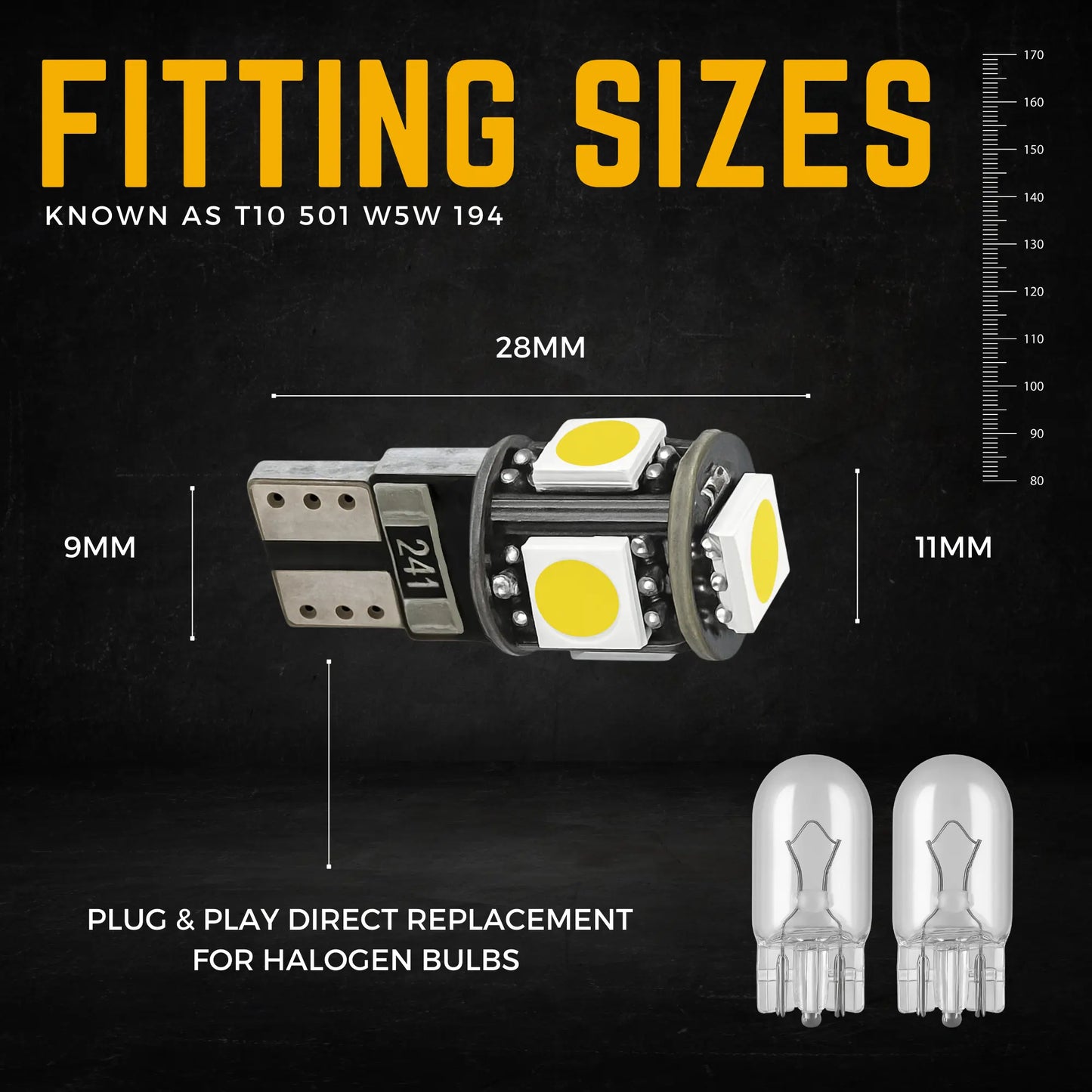 501 Bulb Dimensions - Argo