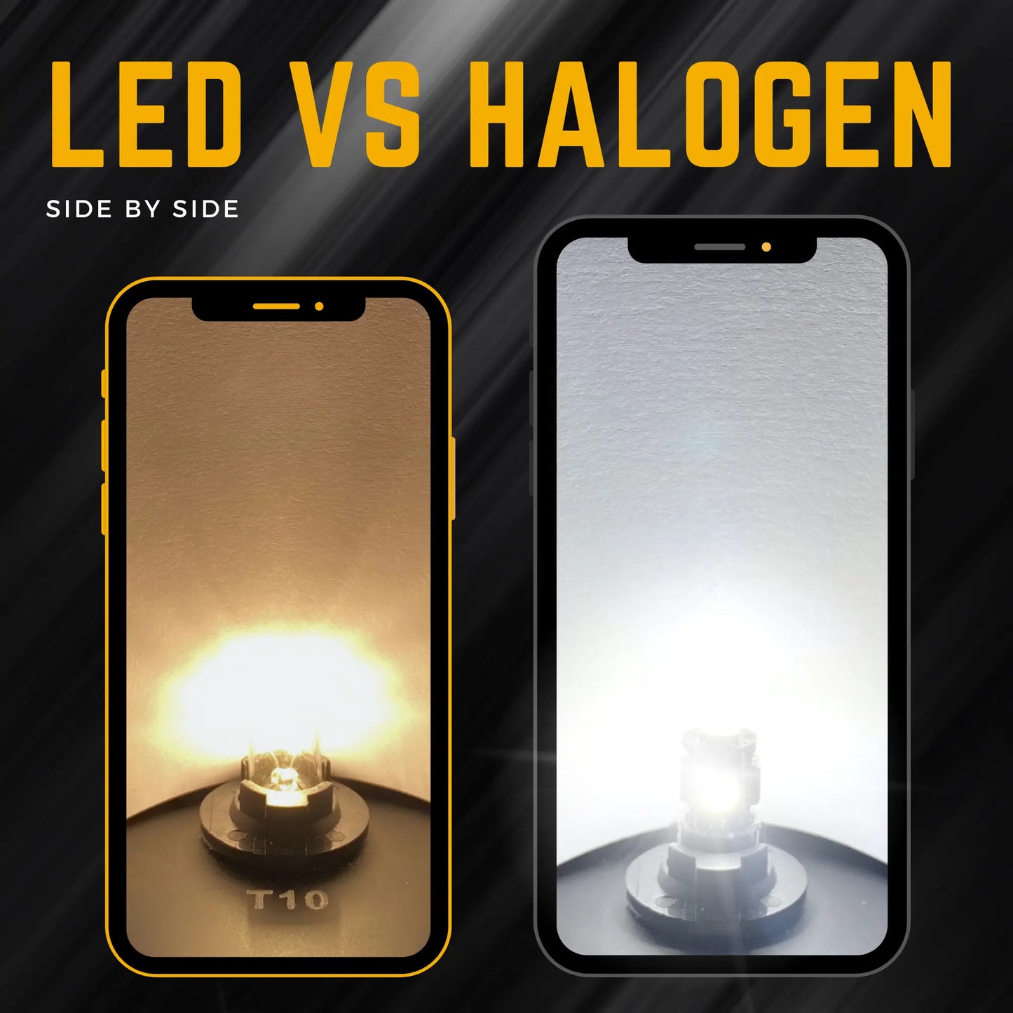 T10 Led vs Halogen  - Argo
