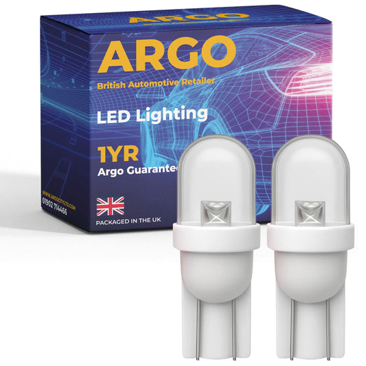 W5W Bulbs LED White 12V Argo