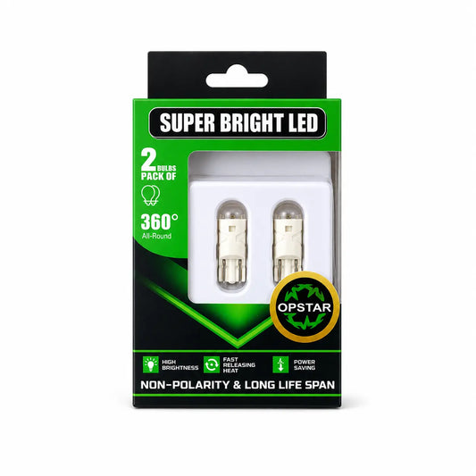 W5W Bulbs LED 12 White 12v Argo