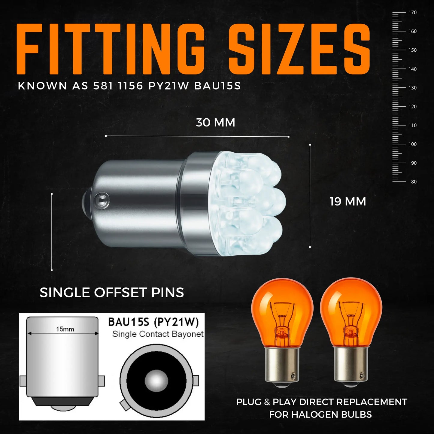 Py21w Bulb Dimensions - Argo