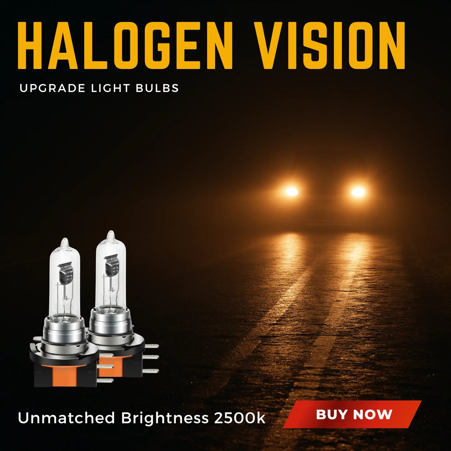 H15 Bulbs Shining In Headlights - Argo