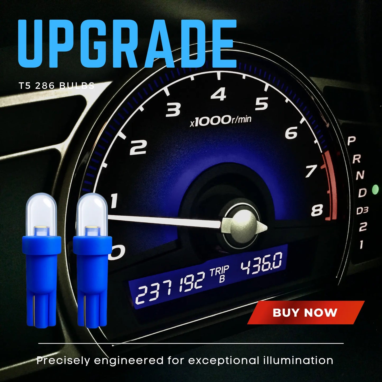 286 Dashboard Upgrade Bulbs - Argo