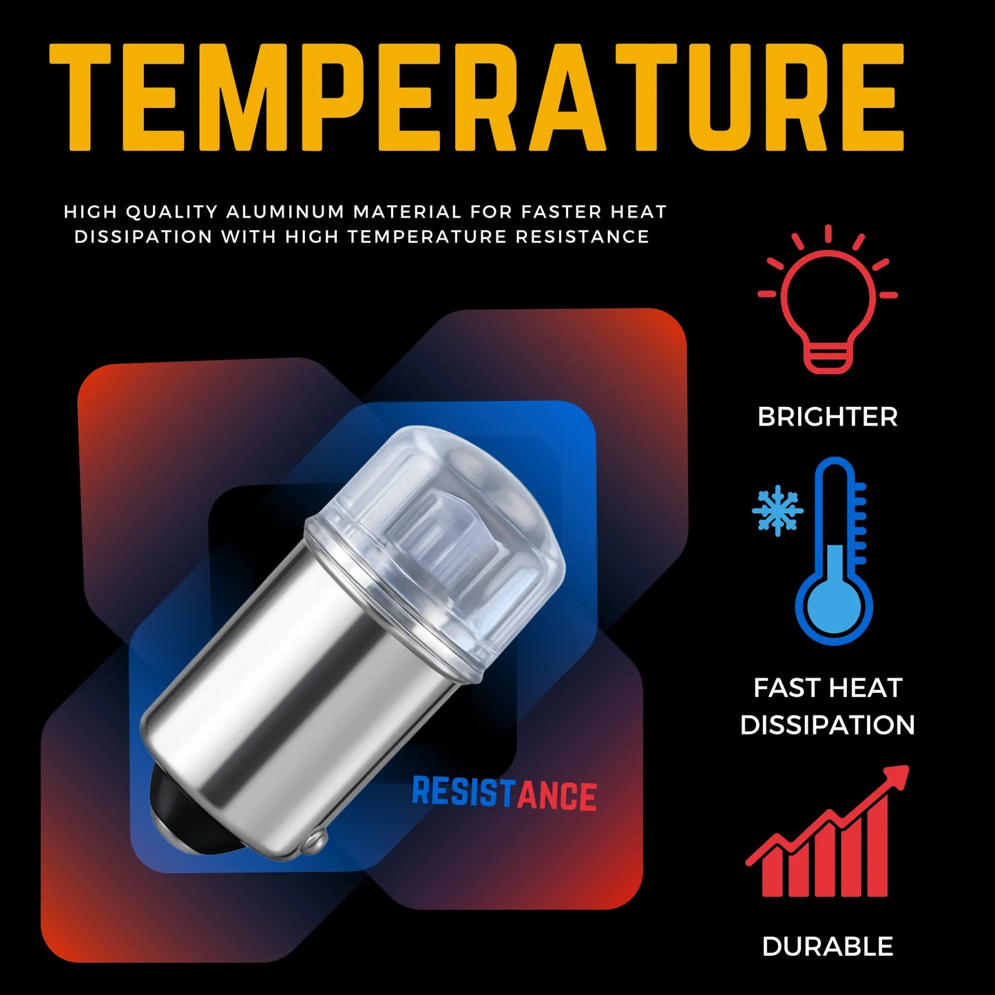 Colour Temperature For Ba9s Led Bulbs - Argo