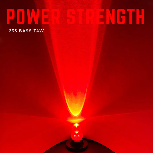 Ba9s Bulbs Led Red 12v
