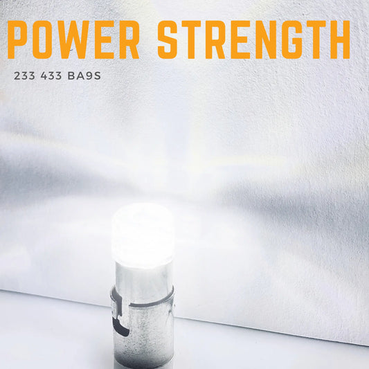 Ba9s Bulbs Led White Clear Lens 12v