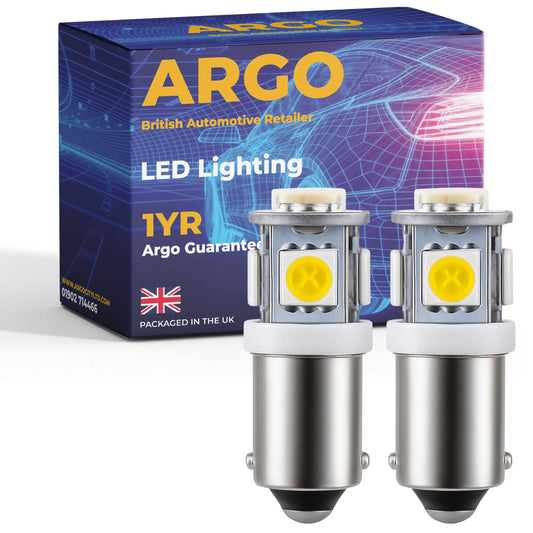 Ba9s Bulbs 5 Smd Led white 12v Argo