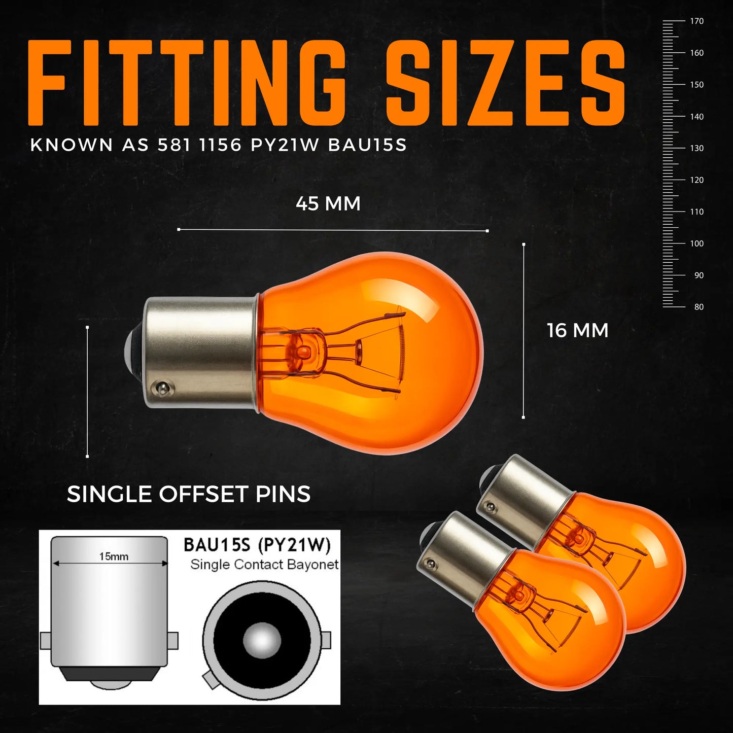 Py21w Bulb Dimensions - Argo