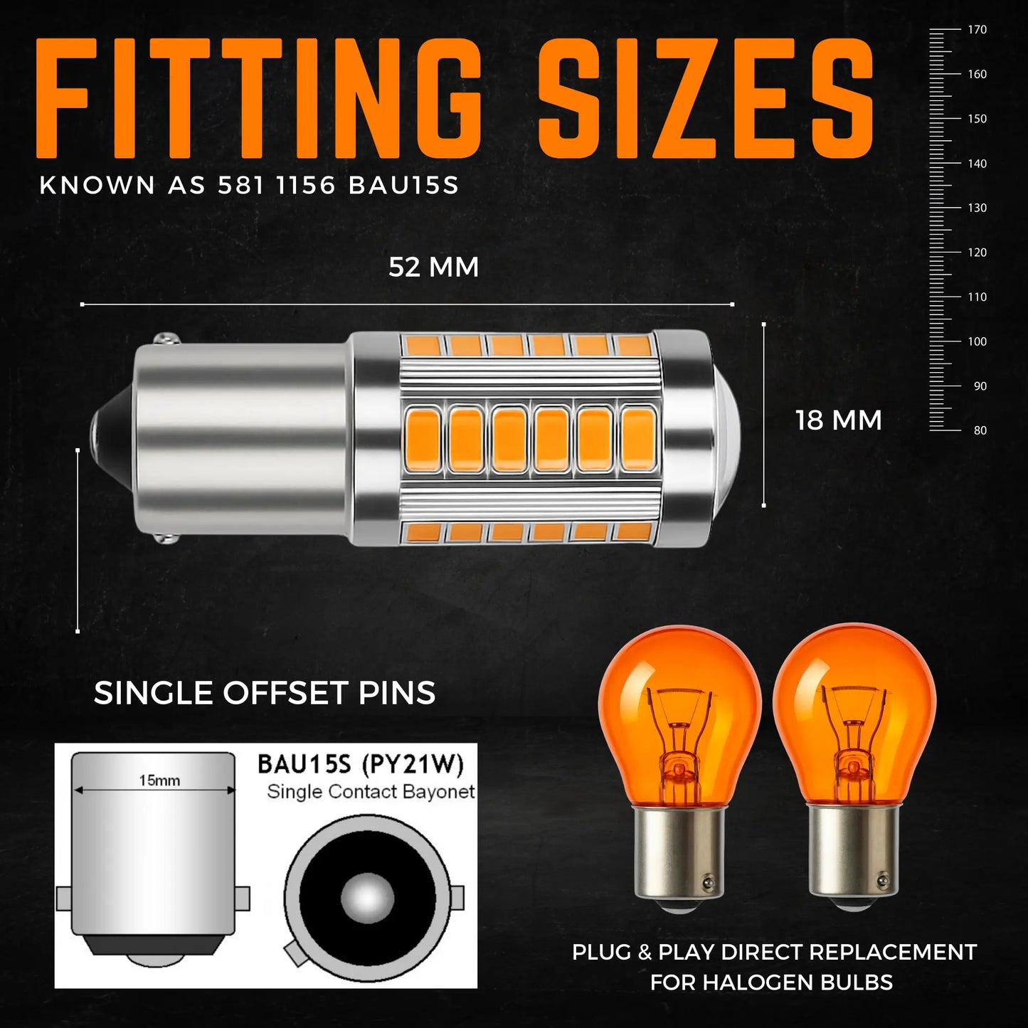 Py21w Bulb Dimensions - Argo