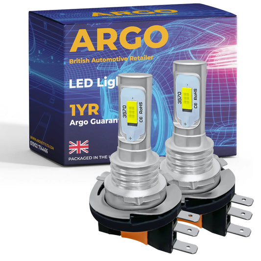 H15 Led Bulb White 12v Argo