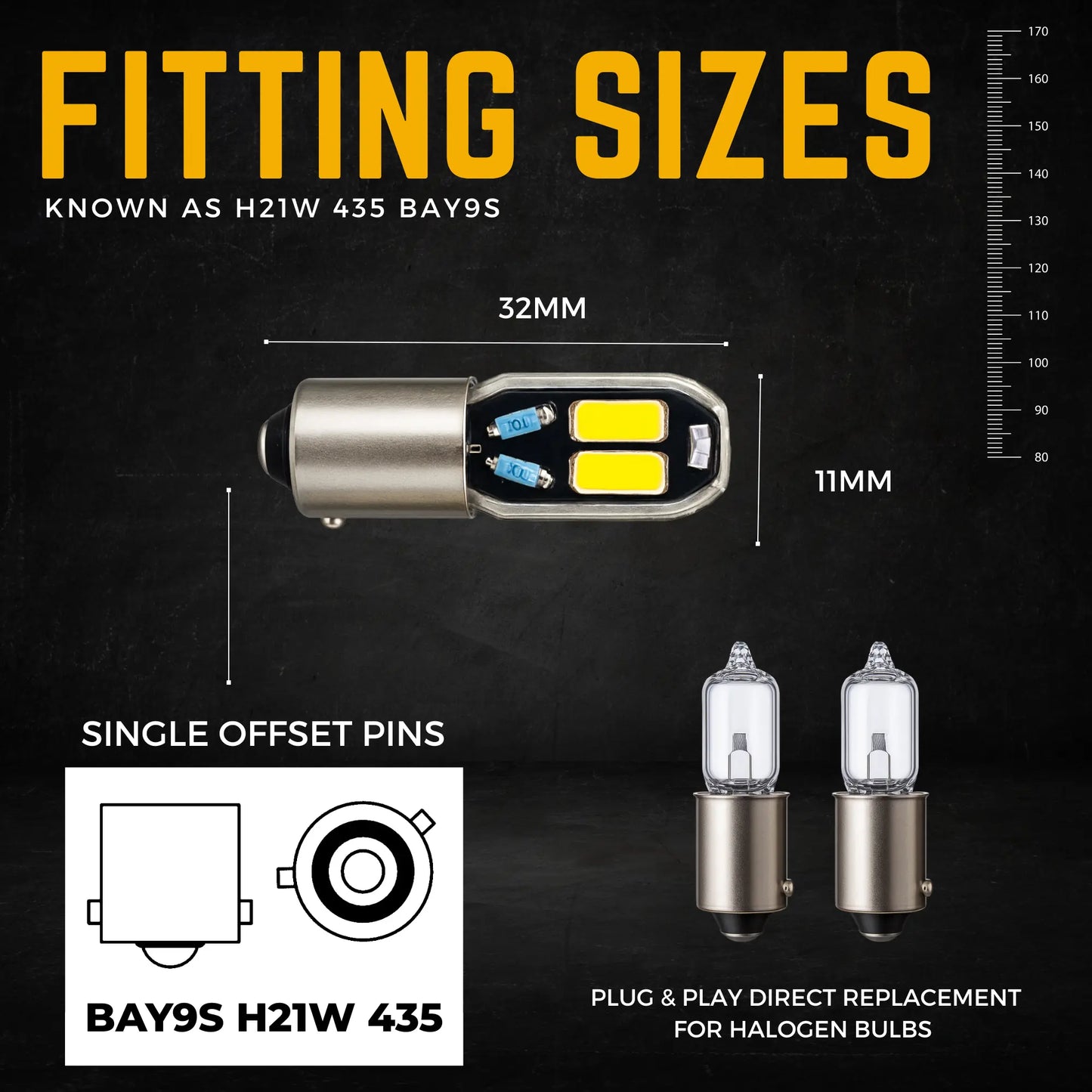 H21w Bulb Dimensions - Argo