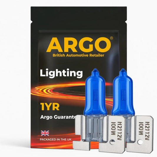 H2 Bulbs 100w Xenon White 12v Argo