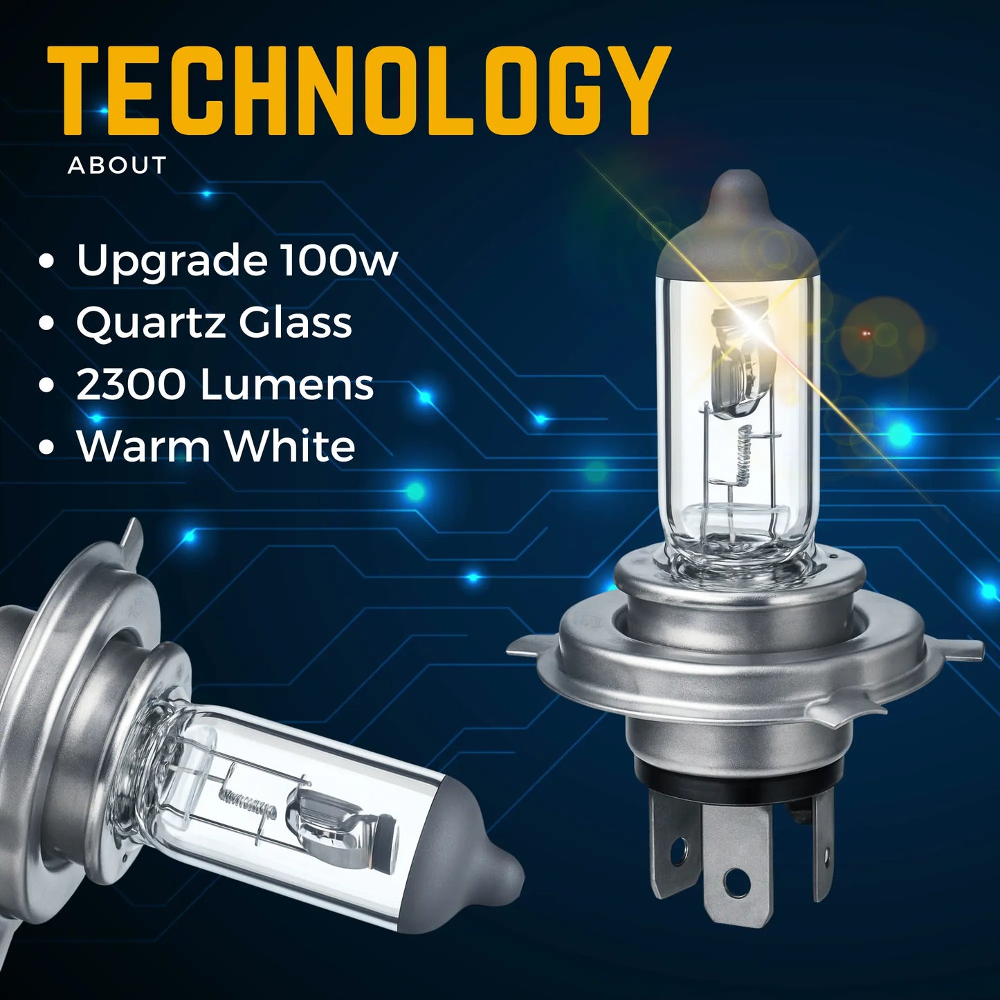 H4 Halogen Bulb Technology - Argo